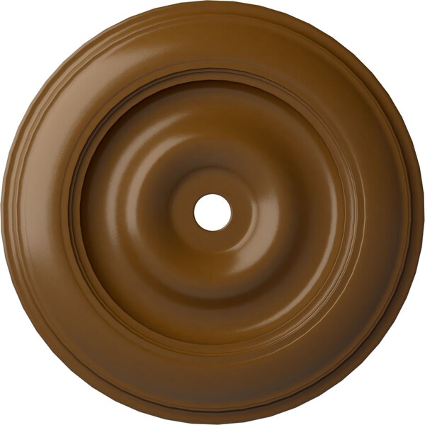 Ekena Millwork Classic Ceiling Medallion (Fits Canopies up to 8 1/4"), 44 1/2"OD x 4"ID x 4 "P, Smokey Topaz CM44CLSTF - main